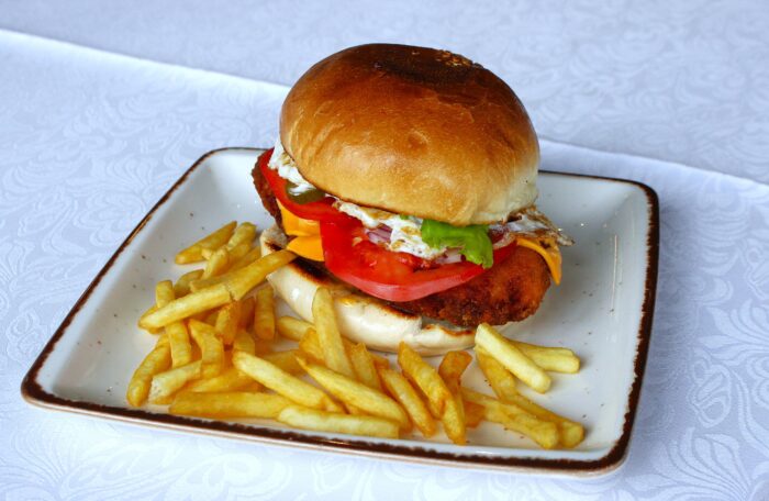 Maple Chicken Burger